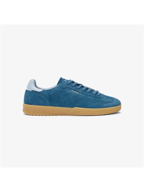 Sneaker California Sun in suede blu avio scuro SUN 68 | BZ36142/80